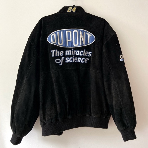 1/1 Jeff Gordon by Jeff Hamilton SuedeLeather Racing Jacket XXL oversized UNI - Picture 9 of 15